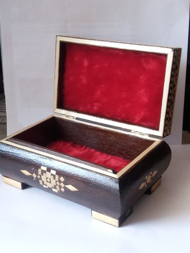 Holz schatulle dose - schatulle, schachtel