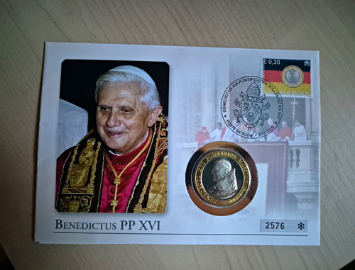 Numisbrief vatikan benediktus - numisbrief,