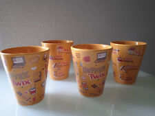 4er Set Twix coffee Tasse, Becher, Kaffeetasse/Sammeltasse NEUWERTIG