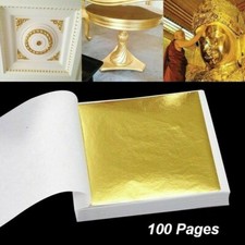 100 Seiten 24K Gold Folien
