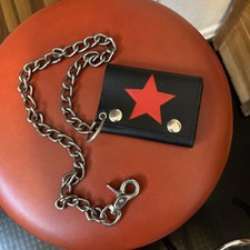 Wallet with Chain/Bedruckte