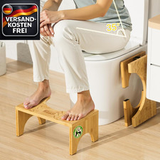 Bambus Toilettenhocker für