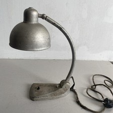 Alte Bauhaus Schreibtischlampe, Werkstattlampe, Bauhaus Lampe,Funktionsfähig 