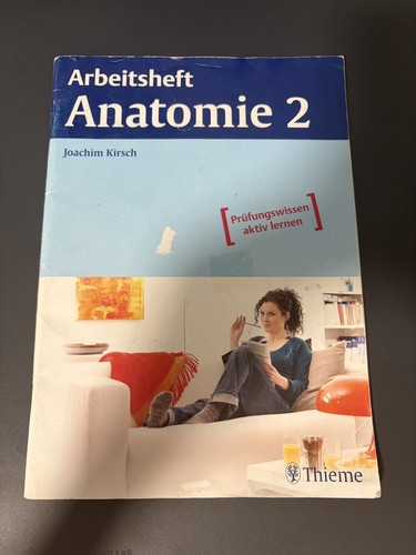 Thieme arbeitsheft anatomie - thieme, 2