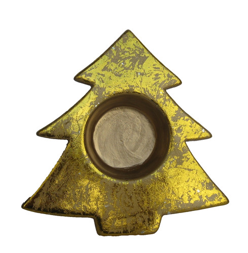 Teelichthalter tannenbaum - teelichthalter,