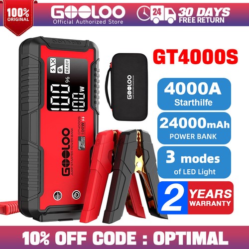 Gooloo gt4000s auto starthilfe - gt4000s,