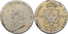 Brandenburg Preußen 4 Groschen 1803 Friedrich Wilhelm Original  Münze  #LZK221