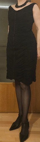Abendkleid seide 100 - abendkleid, 100%