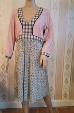 CONTAINER Damen DRESS Kleid GR M 38/40 edel Hemdkleid STRETCH Bunt