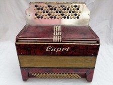 Knopf-Akkordeon C-Griff, flach 80 Bässe, chromatisch, gebraucht