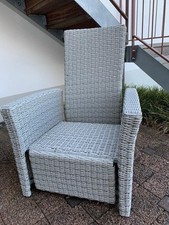 Lounge-Relaxsessel Vermont verstellbare Rückenlehne Polyrattan 