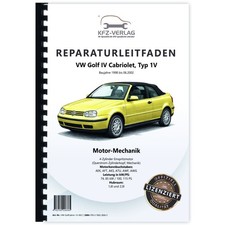 VW Golf 4 Cabrio 1V 1998-2002