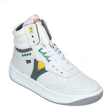 High Top Sneaker Herren Weiß