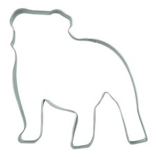 Ausstecher Englische Bulldogge