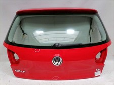 VW Golf V original Heckklappe mit Scheibe LY3D Tornadorot Fließheck BJ04