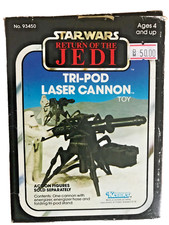 Vintage Star Wars ROTJ Tri-Pod Laser Cannon Kenner CIB VTG 1983 Komplett