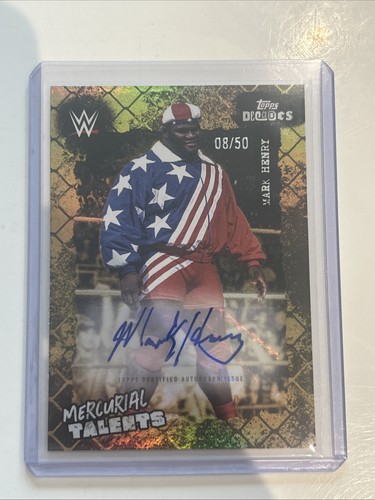 Topps wwe decades marc - marc, henry