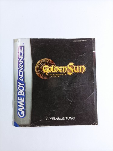 Golden sun die - sun, vergessene