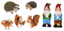 Dekofigur Igel Eichhörnchen