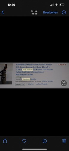 Kratztonne für große katzen - kratztonne,