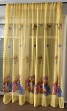 Disneys Winnie Pooh Puuh Puh Kinder Spiel Zimmer Vorhang Gardinen Gelb Orange