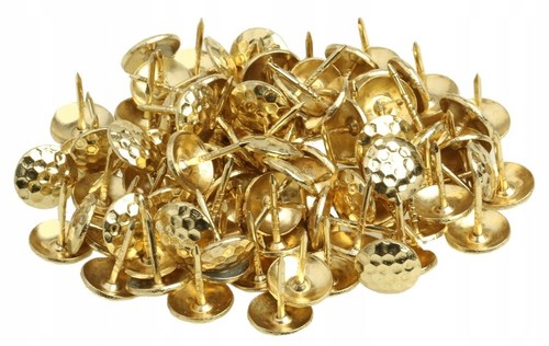 Möbelnägel dekorativ gold - möbelnägel,
