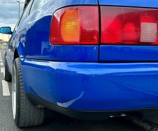  Edelstahl Sportauspuff Audi 100, A6 Typ C4 quattro 2.6l 2.8l 2.5 TDI 2x63mm