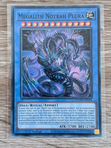 Yugioh megalith notrah - yugioh, plura