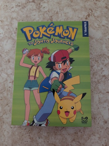 Pokémon staffel dvd johto - pokémon, 3