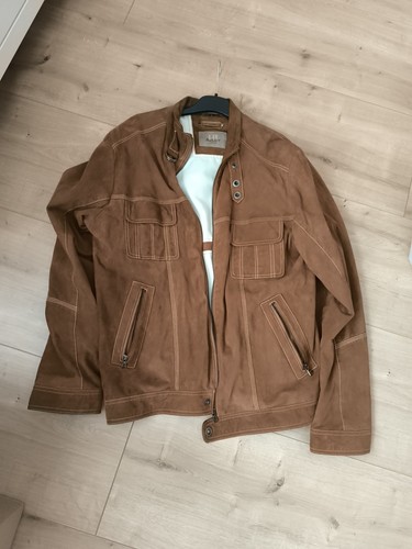 Herren wildleder lederjacke - wildleder,