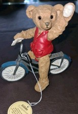 Gilde Teddybär Auf Motorrad Süß Neu ohne Verpackung Sammeln Selten