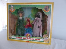 Rotkäppchen 3er Puppenset von