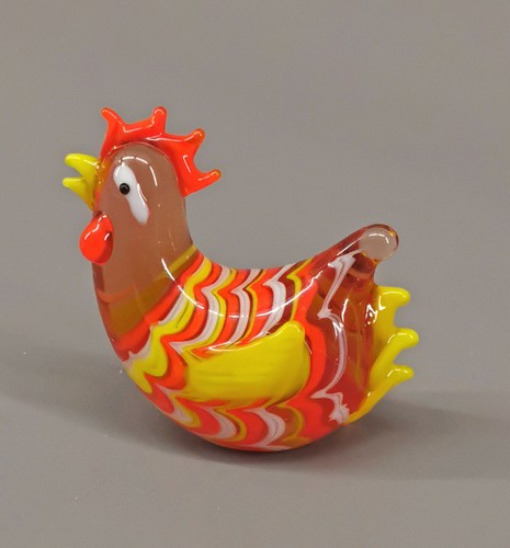 9912142 glas figur henne - glas,