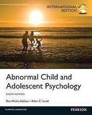 Abnormal Child and Adolescent Psychology: International ... | Buch | Zustand gut