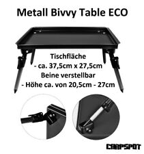 ECO Bivvy Table 37,5 x 27,5cm Zelt Campingtisch Angel Carp Bivy Klapptisch Black