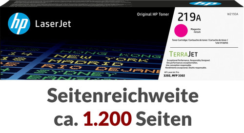 Original 219a 219x toner - hp,