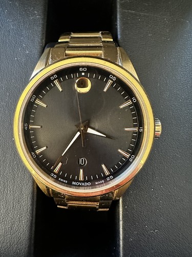 Movado museum uhr - movado, gold