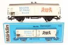 Märklin 4667 Kühlwagen Bierwagen "Bavaria St. Pauli Brauerei" DB +OVP #G5