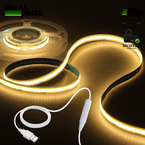 Led strip dimmbar warmweiß - led,