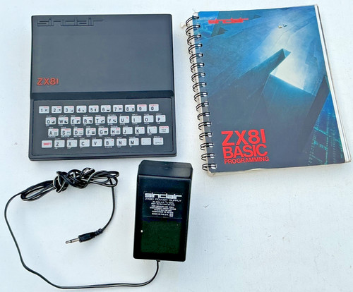1981 sinclair zx81 - sinclair,
