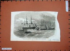 Alter antiker Druck 1856