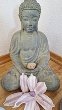 Buddha Figur Stein Deko Für