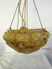 20/30er Jahre Lampe Deckenlampe Hängelampe Schalenlampe Art Deco