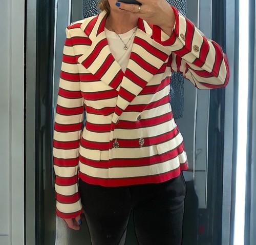 Chanel jacke streifen - chanel,