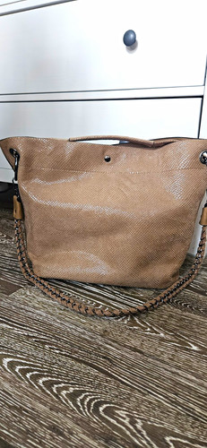 Damen schultertasche taupe - damen,