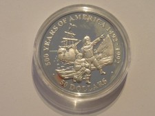 50 Dollar Silbermünze - 500