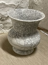 Vintage Vase Craquele Glasur