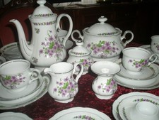 Schönes 45-Tlg Service " Mitterteich " Bavaria