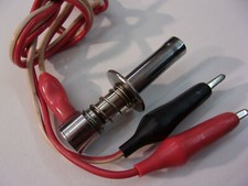 Glühkerzenklemme für Modellmotoren, Kabellänge ca. 85 cm