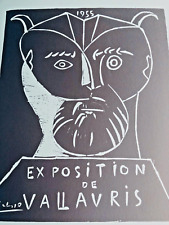 Original Pablo Picasso – Vallauris – 1955 Exhibition Lithograph Poster
